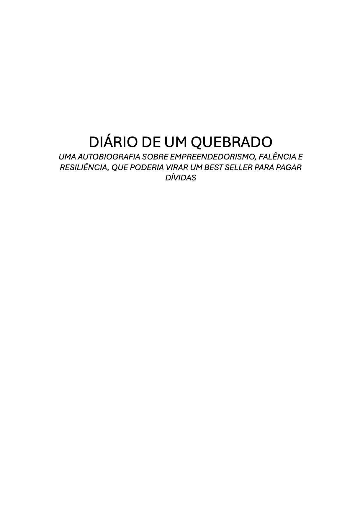 Páginas do diário
